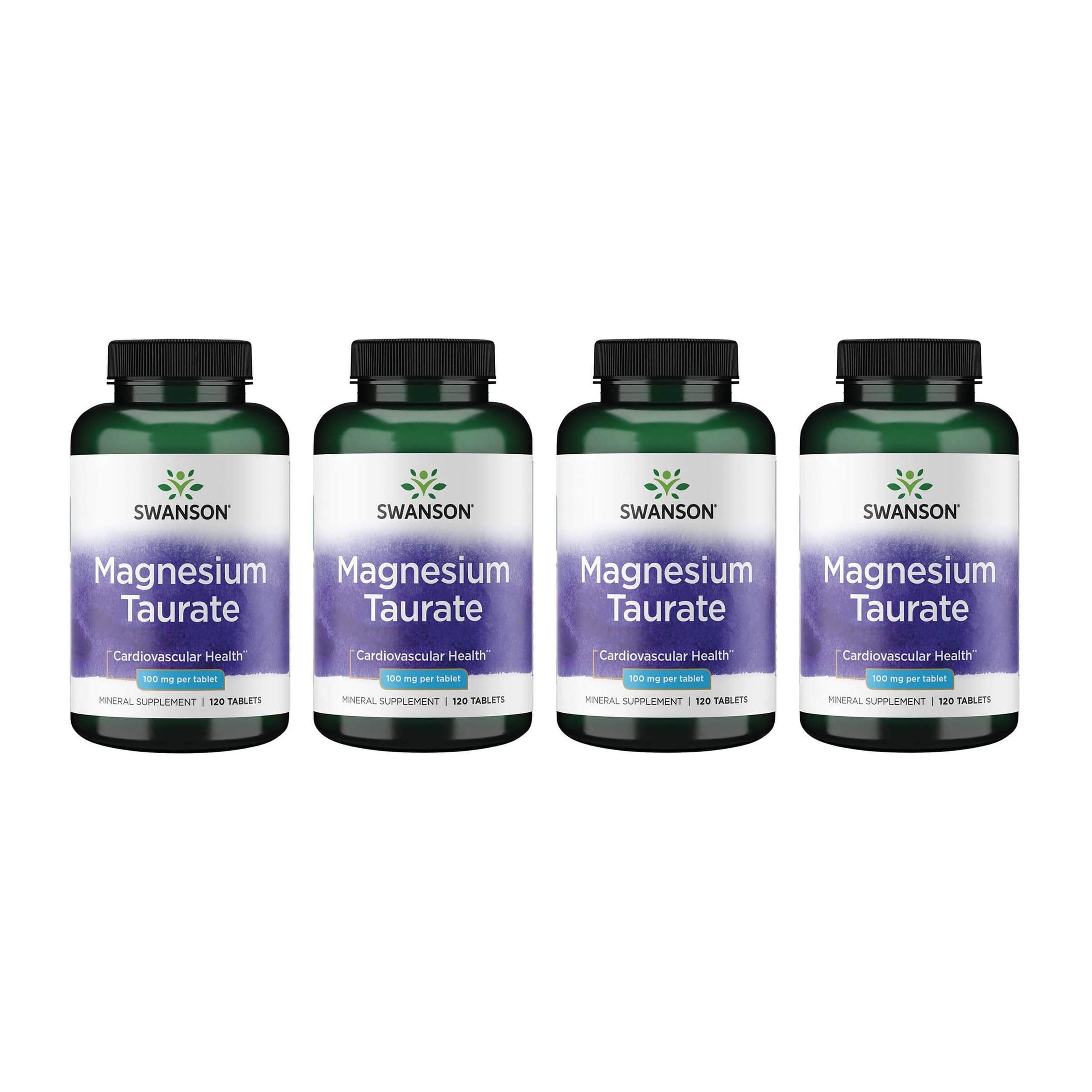Swanson Magnesium Taurate, 100 mg, 120 Vegan Tablets — Amazon image 8