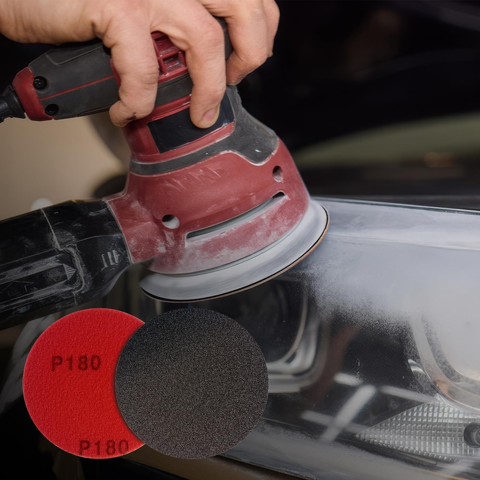 Lot De 2 Blocs De Ponçage épais (grain 60-80), éponges