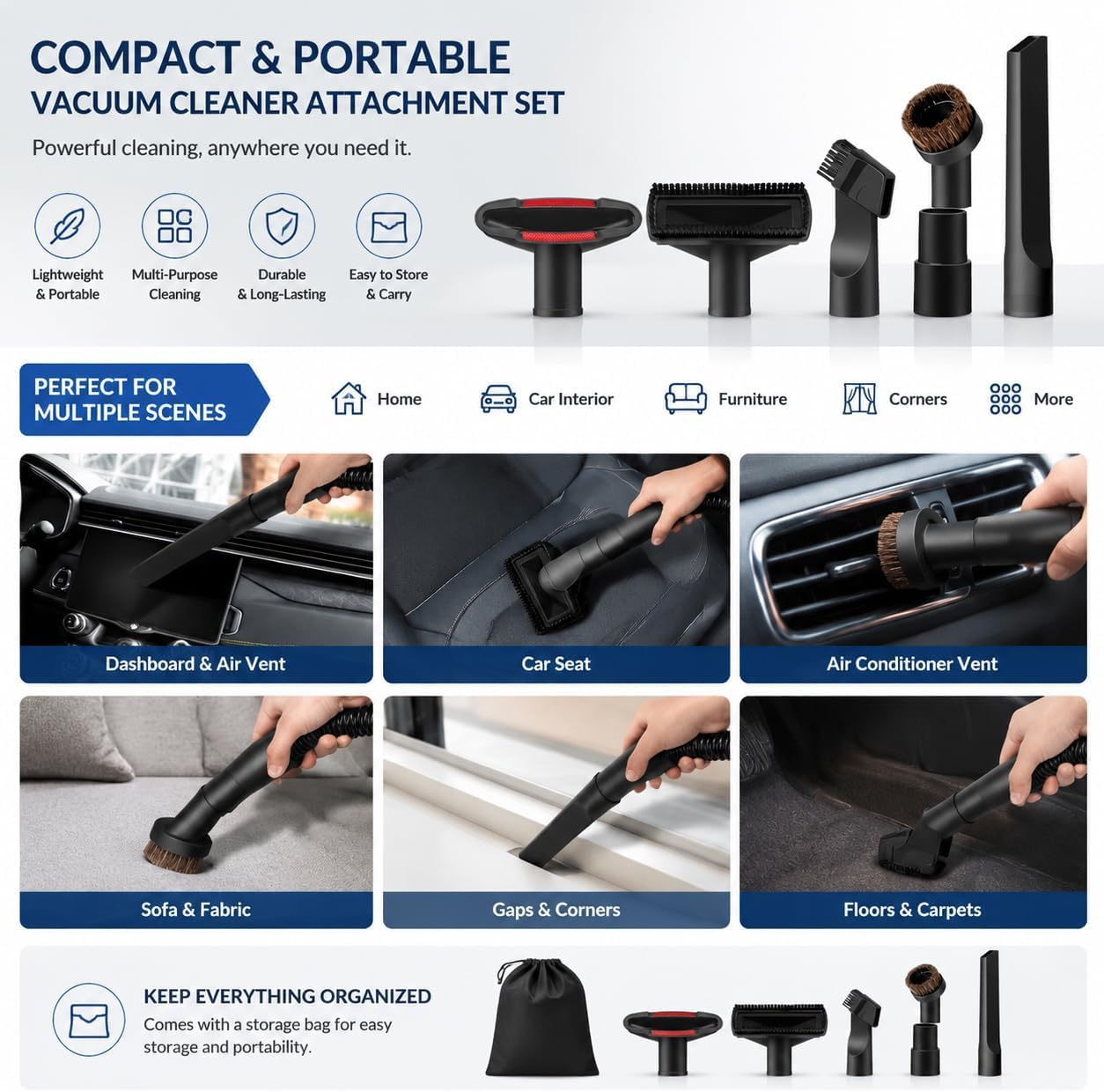 Kit Accessori Aspirapolvere per Bissell 2156 2018-2026
