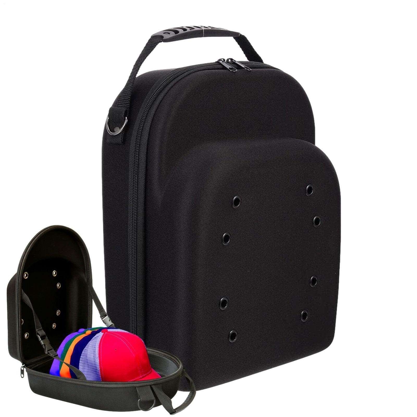 Sac de transport pour chapeaux boîte de rangement rigide en EVA avec bandoulière