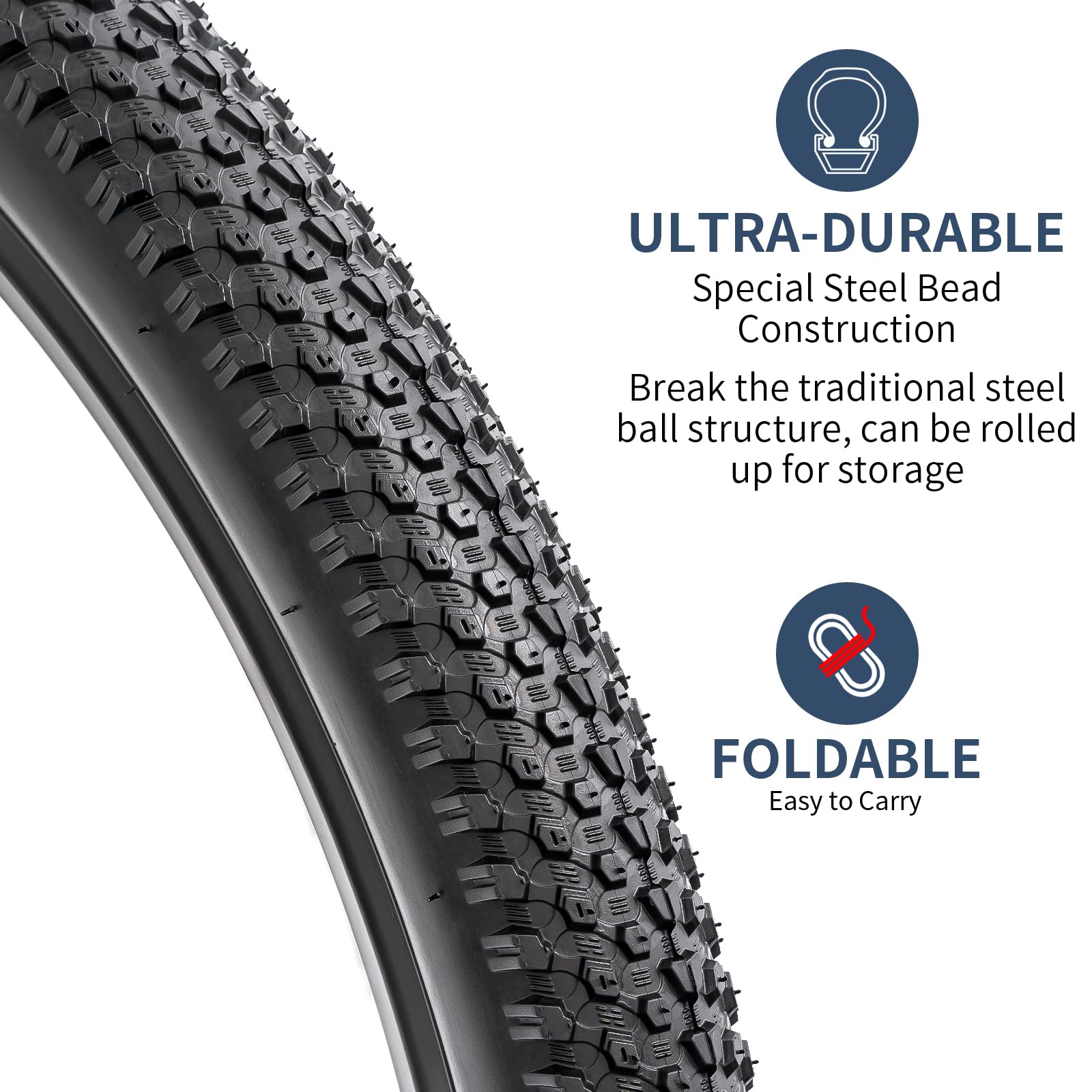 Image secondaire de Kit de Pneus et Chambres à Air 26