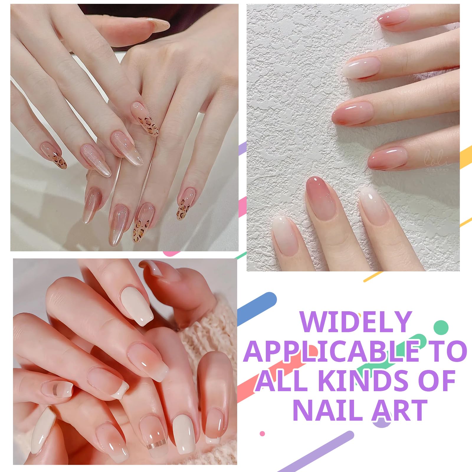 5 Pezzi Penne Correggi per Smalto Unghie con 15 Punte di Ricambio, Penna per Rimuovere lo Smalto, Penna Correttore per Bordi Delle Unghie, Penna Remover per Smalto, Penna di Correzione per Nail Art
