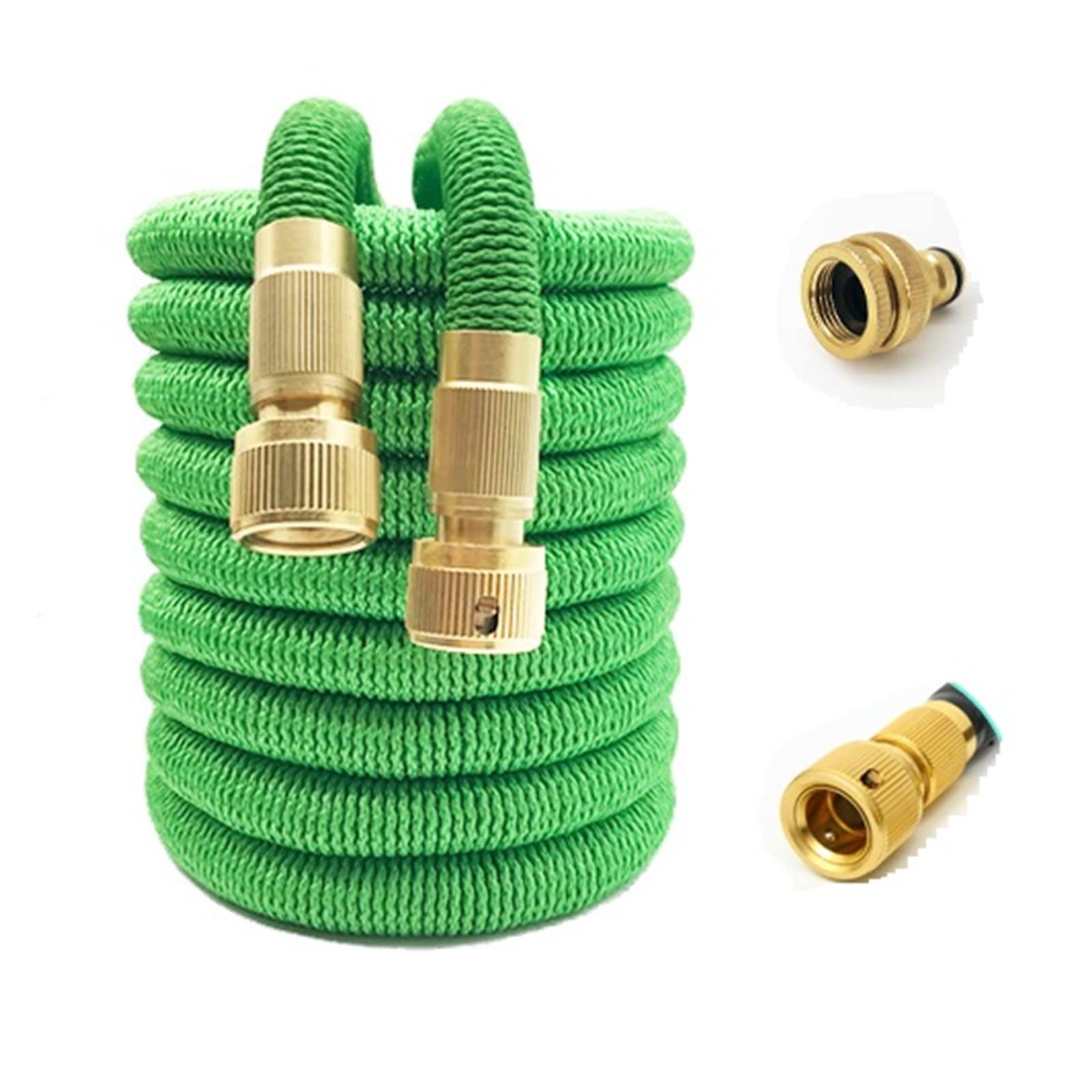 KKXXYQFC Tuyau d'arrosage Extensible, arrosage Haute Pression, Tuyau Flexible pour Lavage de Voiture, largement utilisé (Bleu, 25 Pieds-7,5 m)