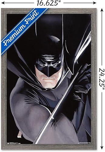 Miniatura 94 de Trends International DC Comics Batman - Póster de pared de retrato, 14.725 x 22.375 pulgadas, versión enmarcada en negro Versión con marco negro