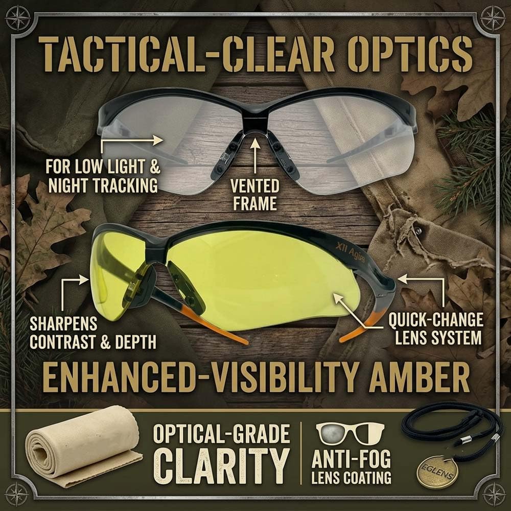 ANSI Z87.1 Selbsttönende Schutzbrille, Anti-Beschlag-Schutz, UV-Schutz, kratzfest, Jagd, Airsoft, taktische Jagd