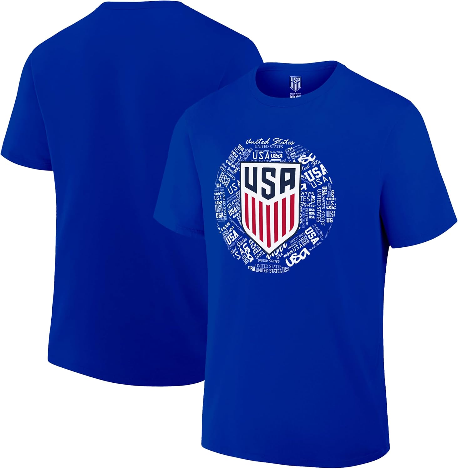 Icon Sports Officially Licensed US Soccer Federation Crew Neck - Unisex Adult - Image 2