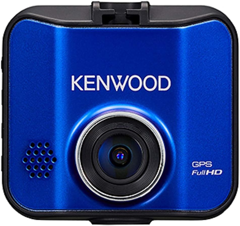 ケンウッド ドライブレコーダー DRV-350-L 広角 明るい F1.8レンズ 搭載 高機能を両立したスタンダードタイプ ブルー KENWOOD