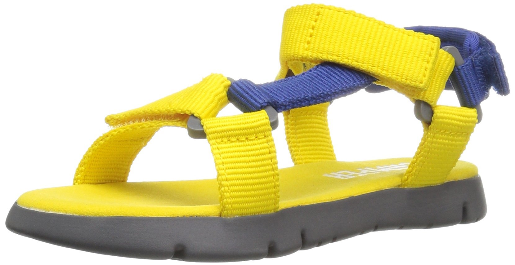 CamperKids Kids' Mira Sandal K800115 Slip-on, Yellow, 30 EU/12 M US Little Kid