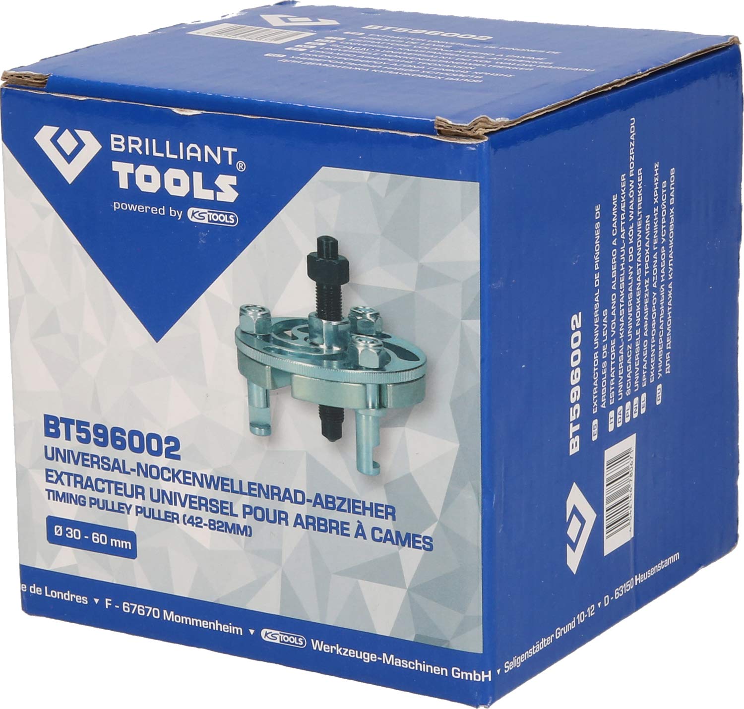 BRILLIANT TOOLS BT596002 Extractor universal para piñones de árbol de levas [Powered by KS TOOLS]
