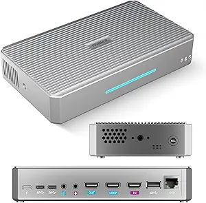 StreamZ 4K Capture Card – HDMI & UVC Video Capture, Dual 4K60 Recording, Built-in NAS, Low-Latency USB3.0 for Streaming, Gaming, OBS, Education & Vlogging