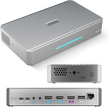 RGBlink StreamZ 4K Live Production System with HDMI/UVC Capture & Recording | Capture, Record & Stream 4K Video with Dual 4K Recording or 5-Channel HD ISO Recording, Built-in Storage for Events Education