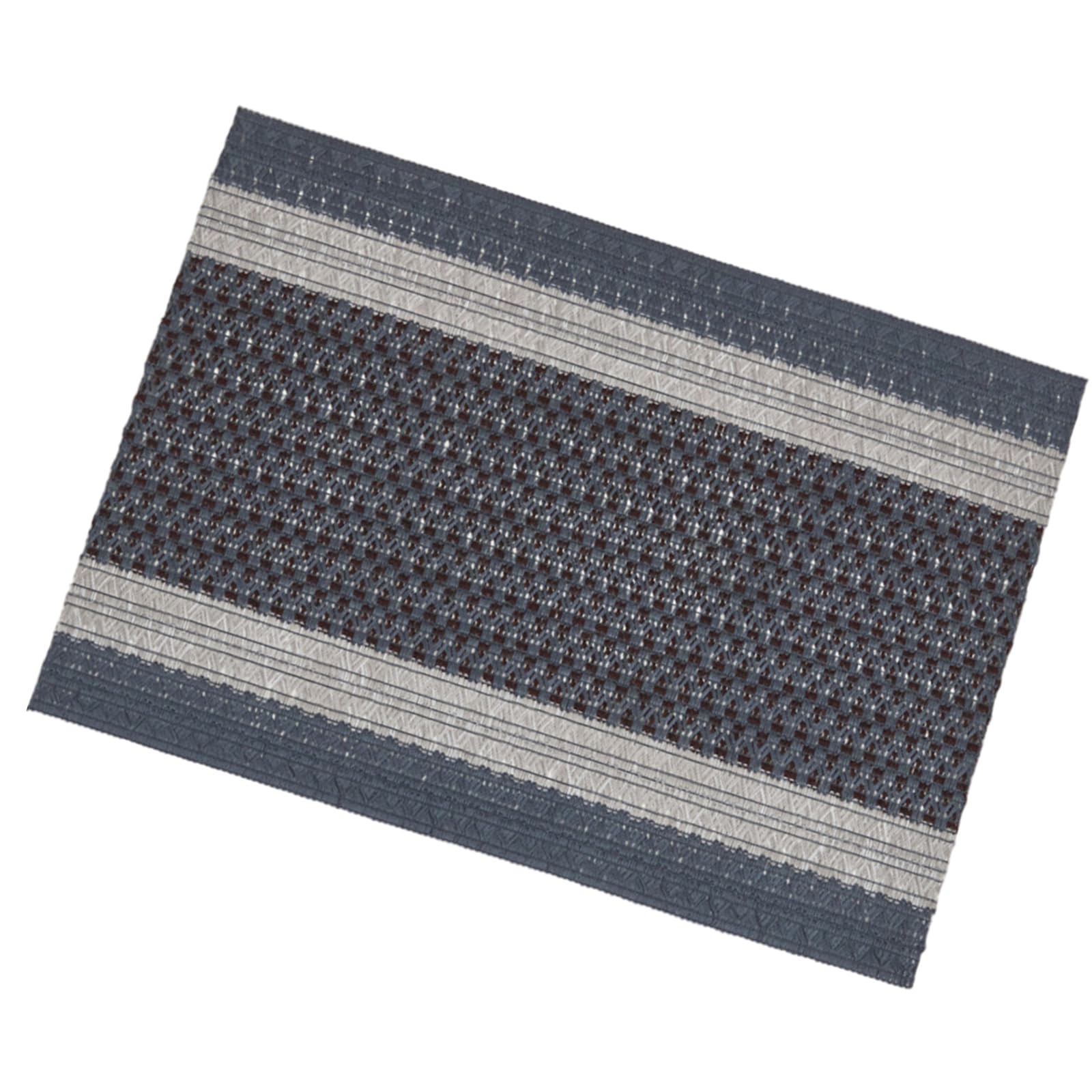 Jazuaiao Stylish Handwoven Table Protectors Spill Resistant Wipeable Surfaces Suitable for Coffee Home Polyester Table Placemat