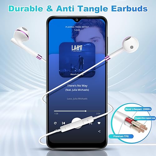 Miniatura 6 de Aolcev Auriculares USB C con cable USB con micrófono para iPhone 15 Series iPad MacBook Deep Bass USB Tipo C Auriculares para Samsung Galaxy S24