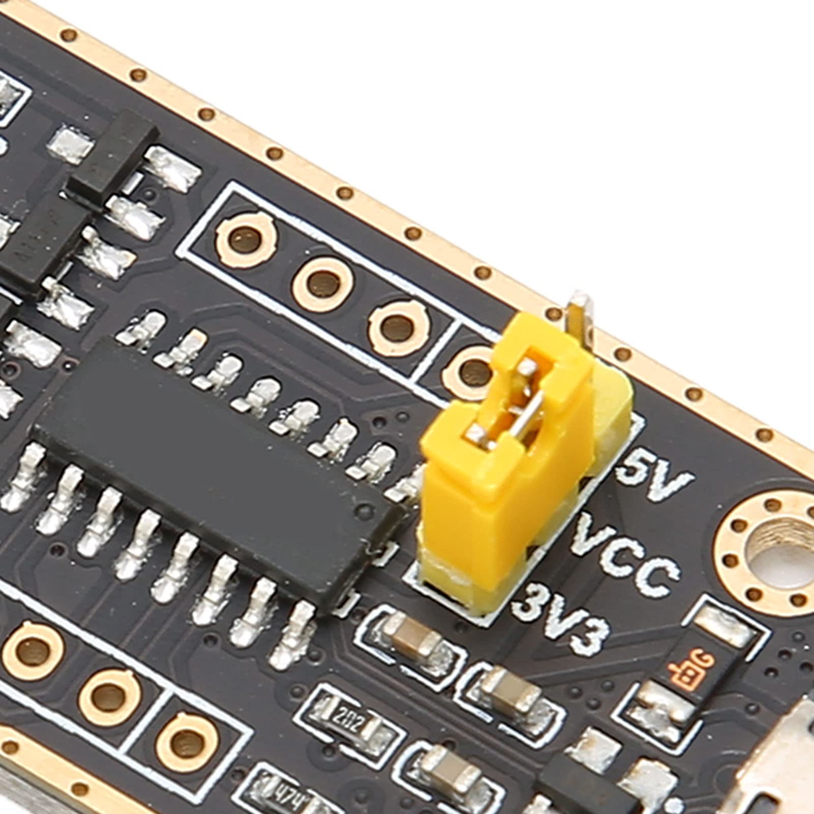 PUSOKEI Adaptateur USB vers UART TTL, Module de Convertisseur Série 6PN, Module de Communication Série Universel, Puce CH343G, Interface USB C, Protection Contre Les Surtensions,