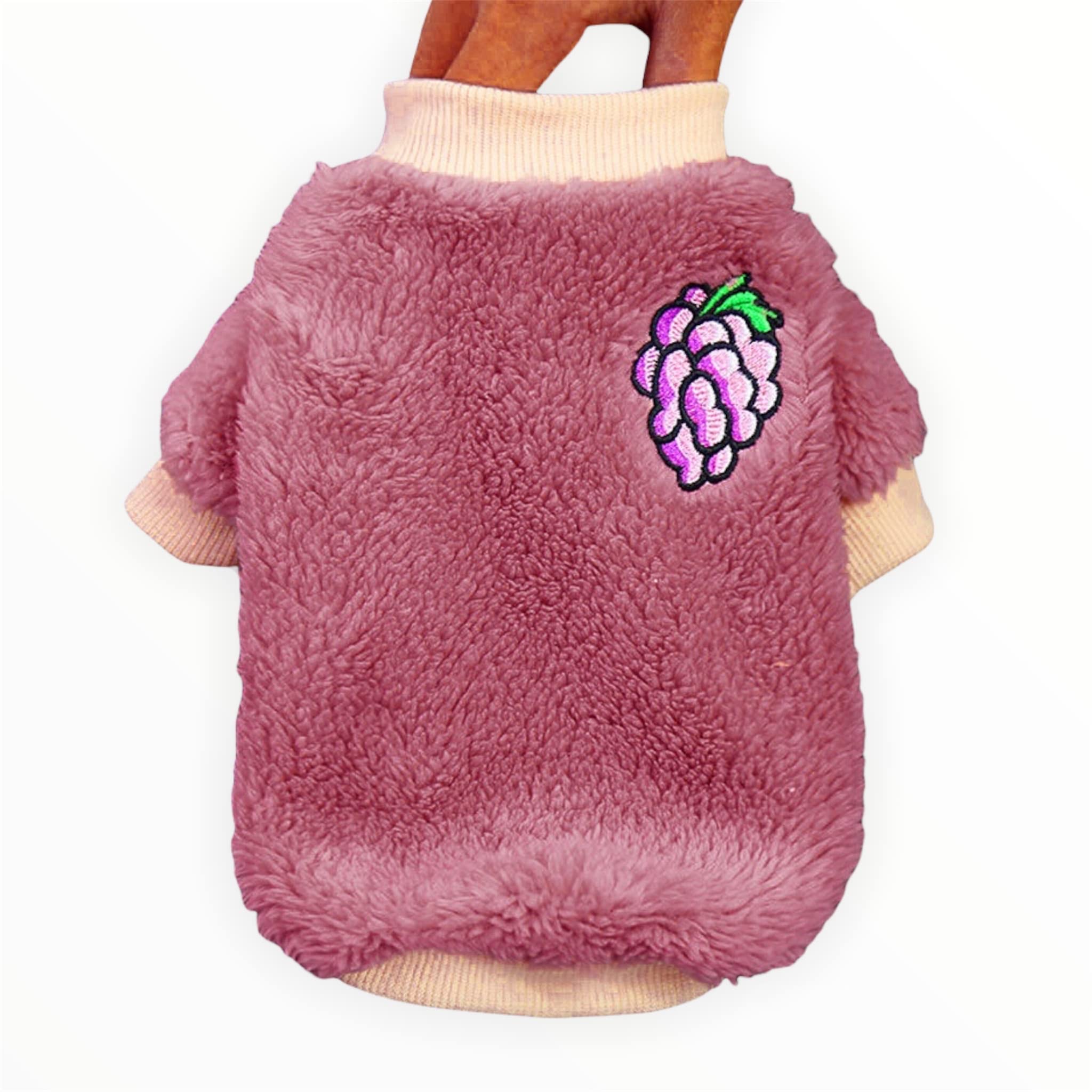 Amazon | RIOSTUDIO 犬服 犬の服 ペット服 秋冬 カラフル長袖フリース 