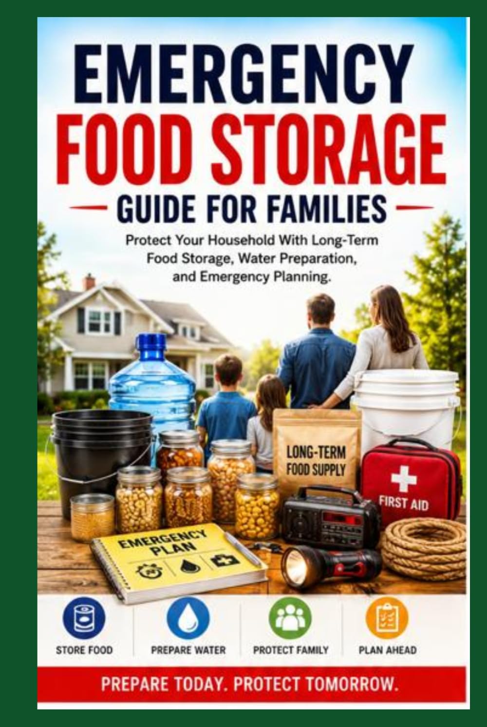 Emergency Food Storage Guide for Families: Protect Your Household With Long-Term Food Storage, Water Preparation, and Emergency Planning