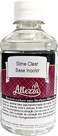 Cola Transparente Slime Clear Base 250g Diy Slime Diversão Ferias Sensorial Slime Massinha Meleca Geleca Altezza