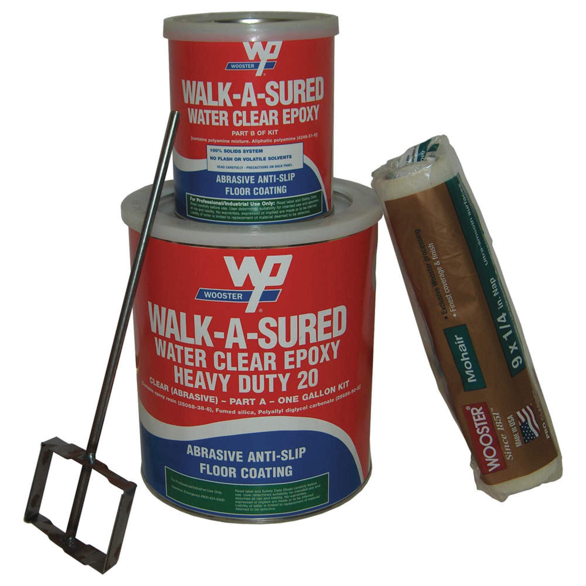 Anti-Slip Floor Coating 1 gal. 20 Grit