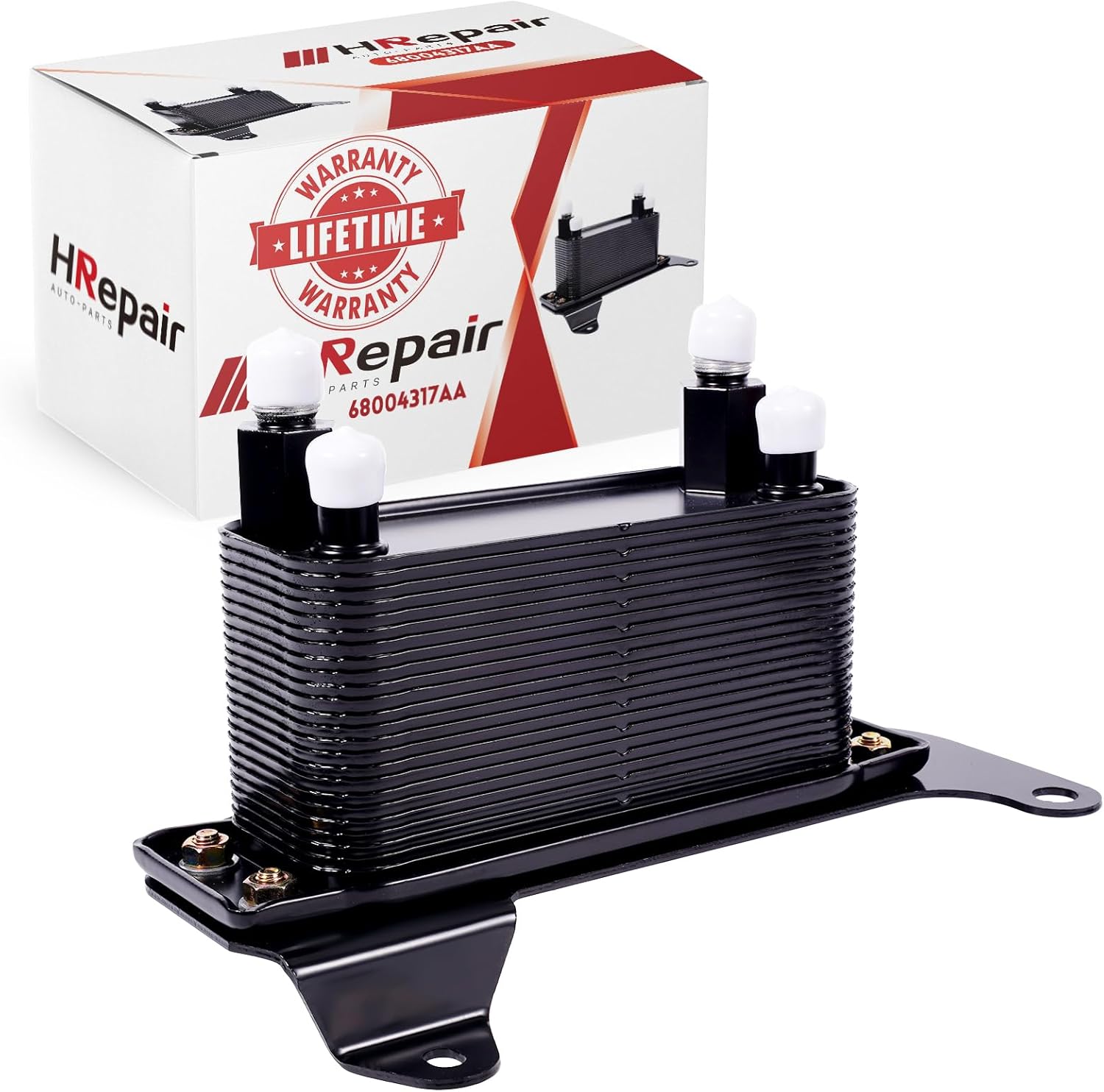 Transmission Oil Cooler fits for 2003-2009 Ram 2500 & Ram 3500 5.7L 5.9L 6.7L Transmission Torque Converter Oil Cooler丨24 Rows