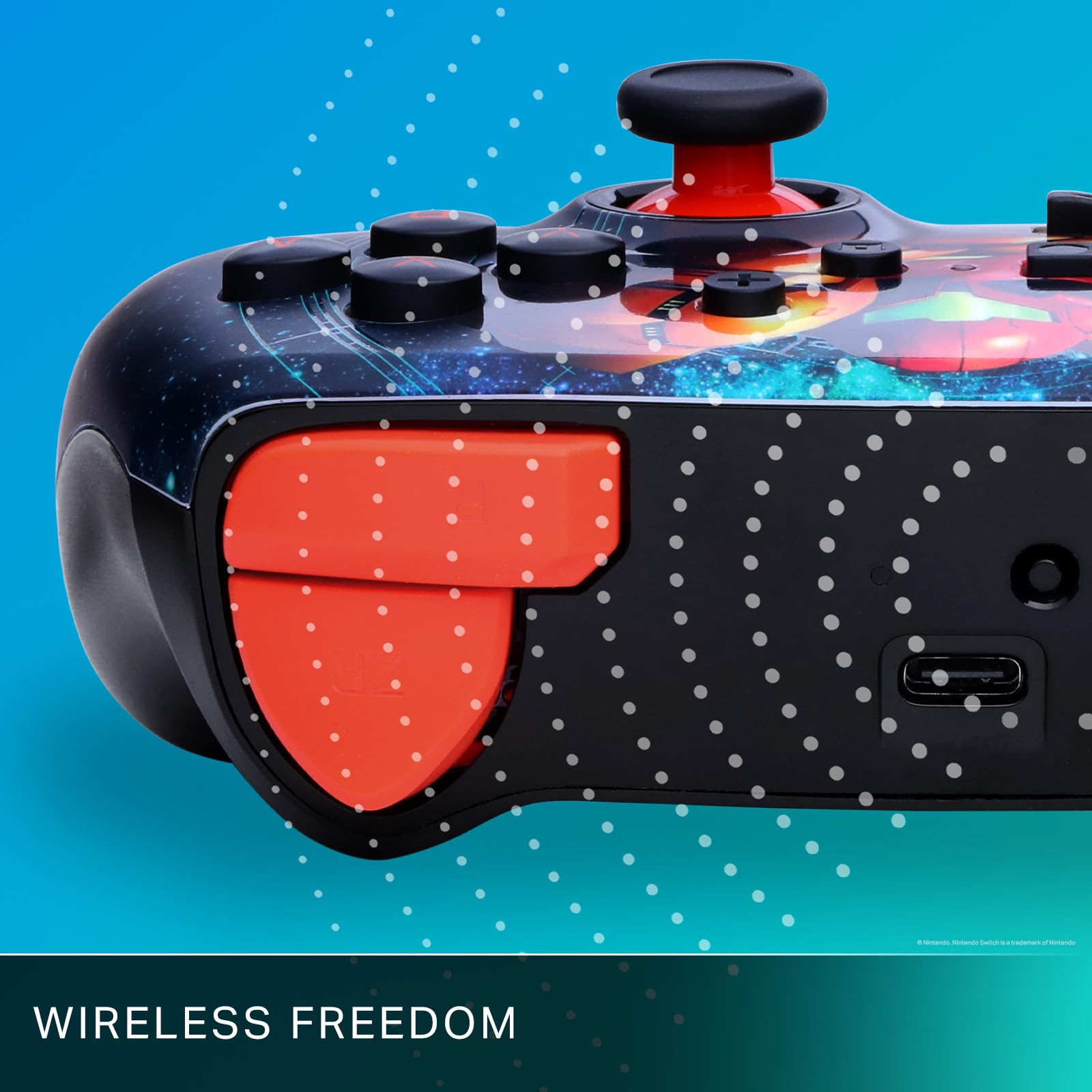 PowerA Nintendo Switch Enhanced Wireless Controller - Metroid