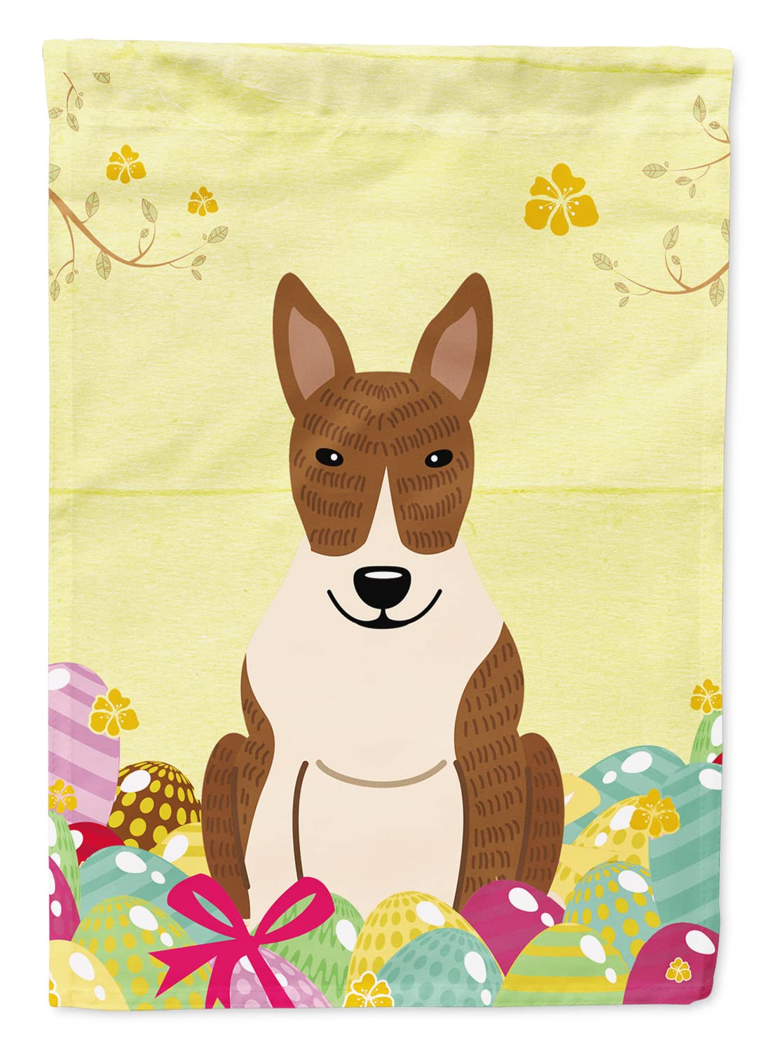 Drapeau de Jardin Staffordshire Bull Terrier Petit Drapeau Extérieur Pâques Multicolore BB6137GF