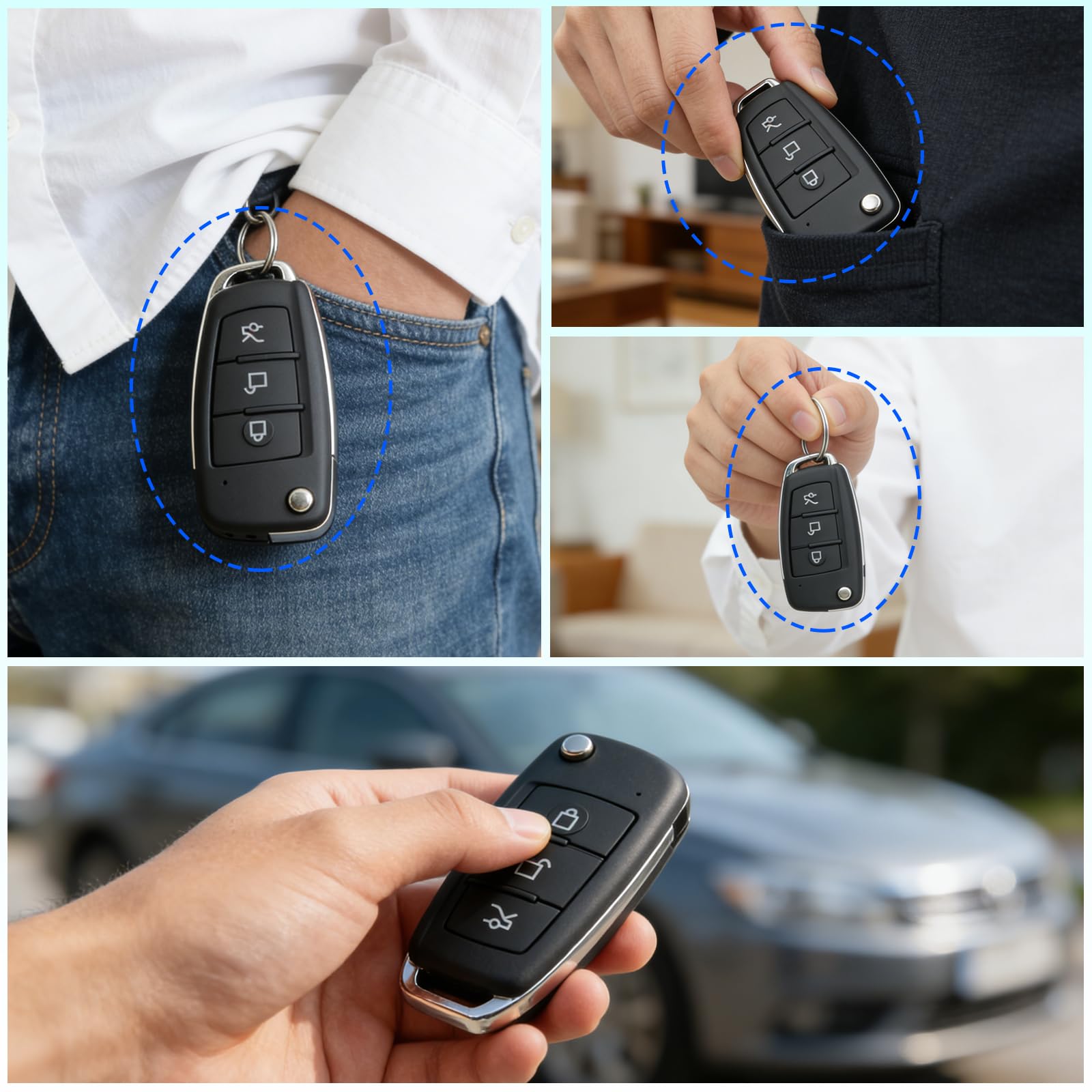 Bodycam Körperkamera Mini, 1080P HD Mini Kamera mit Akku mit Nachtsicht, 120° Weitwinkelobjektiv Kleine Kamera HD mit Bewegungserkennung