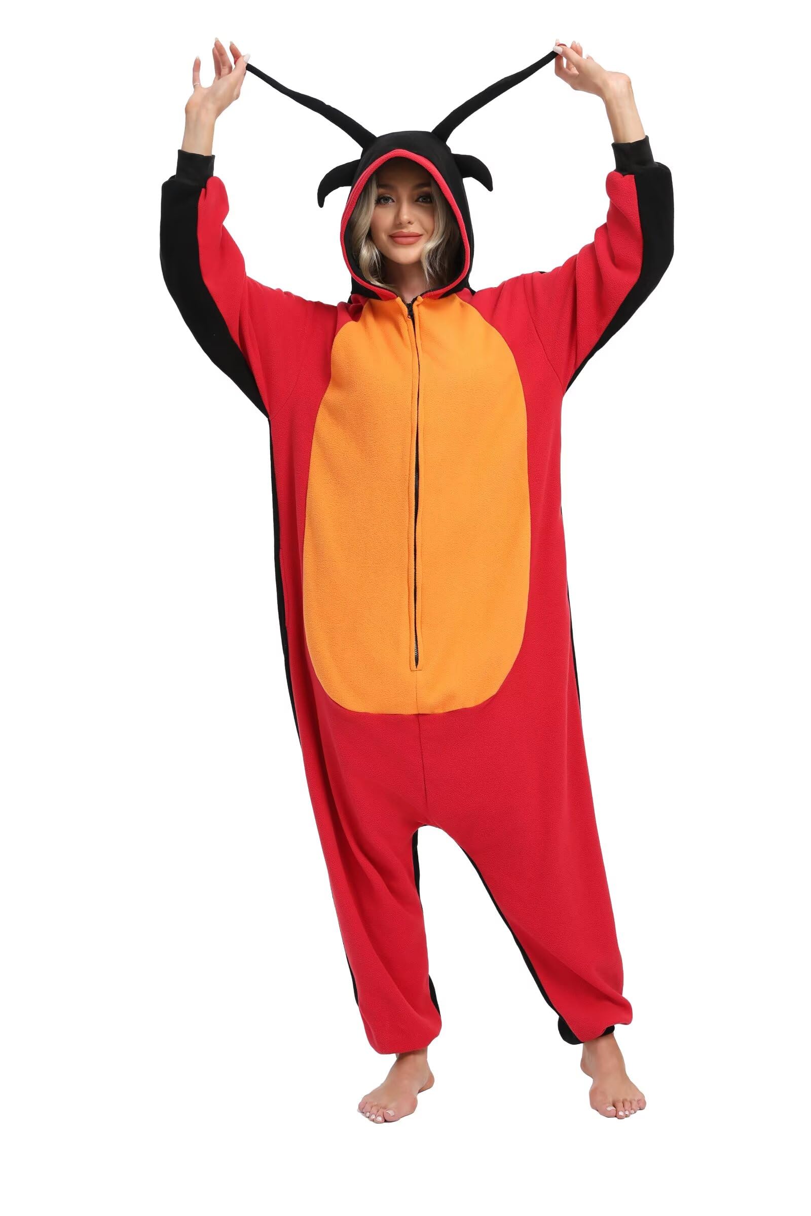 BGOKTA Disfraces de Cosplay para Adultos Pijamas de Animales One Piece Jirafa,LTY48 — view 9