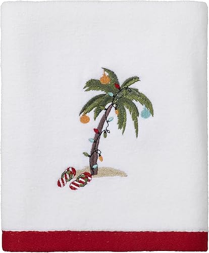 Avanti Linens - Toalla de mano, algodón suave y absorbente (colección Flamingo Jingle)