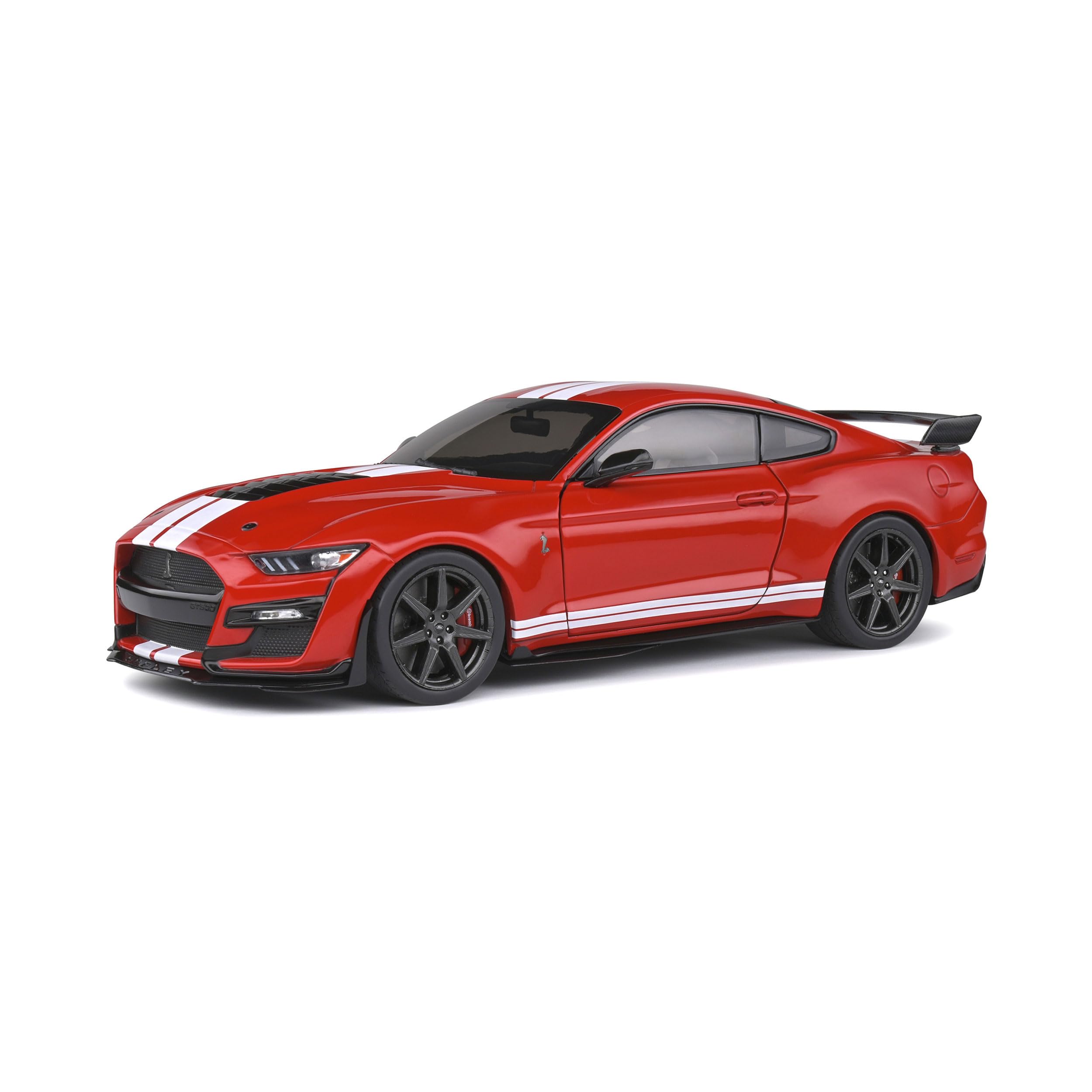 solido S1805903 1:18 Ford Mustang GT500-Red, Multicolored