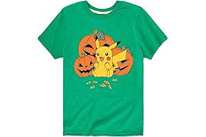 Pokémon - Pumkin Halloween - Youth Short Sleeve Graphic T-Shirt