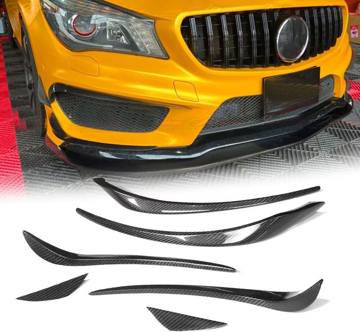 Voiture pare-chocs avant séparateur pour rajeunir le style Mercedes CLA W117