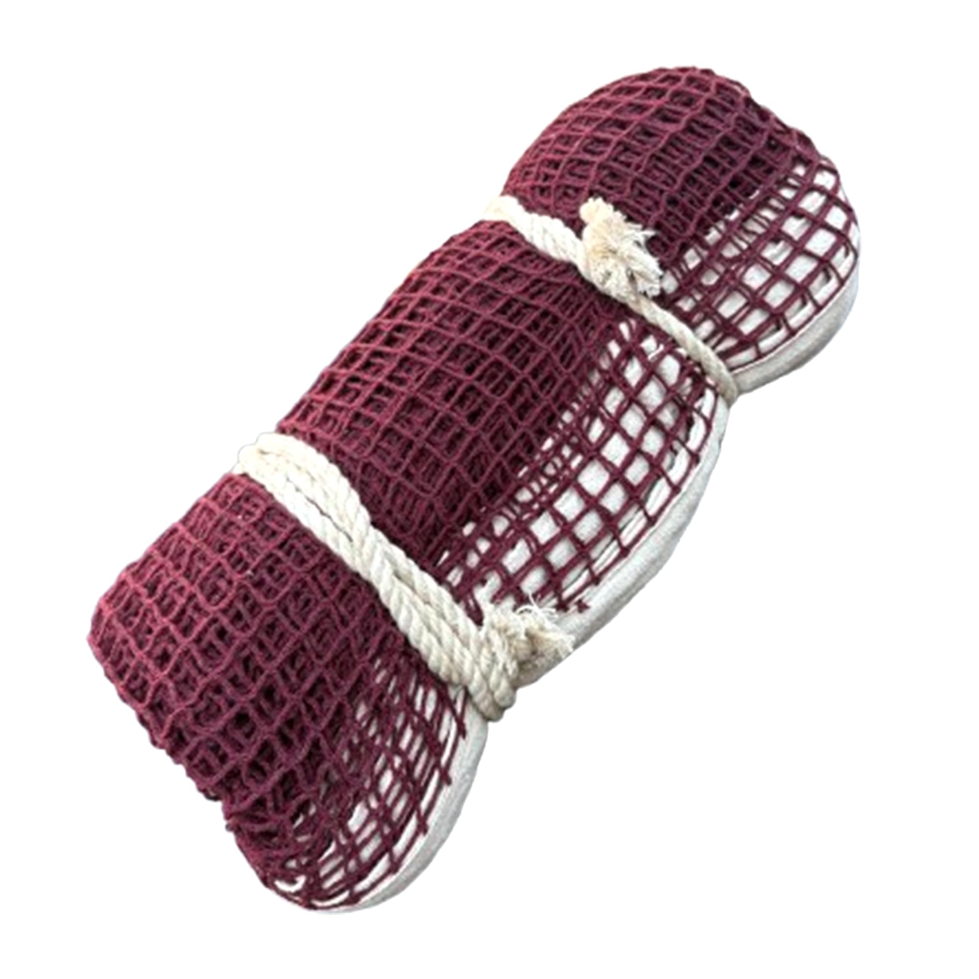 KAPY Cotton Badminton Net Brown for Practice and Fun for Kids Adults Professionals Suitable for Schools Clubs Courts-image-2