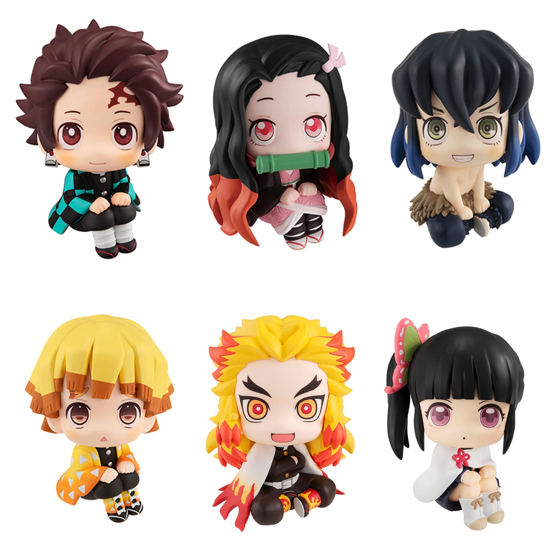 Buy Anime Figure Q Version Anime Stuff Tanjiro Inosuke Zenitsu Figures