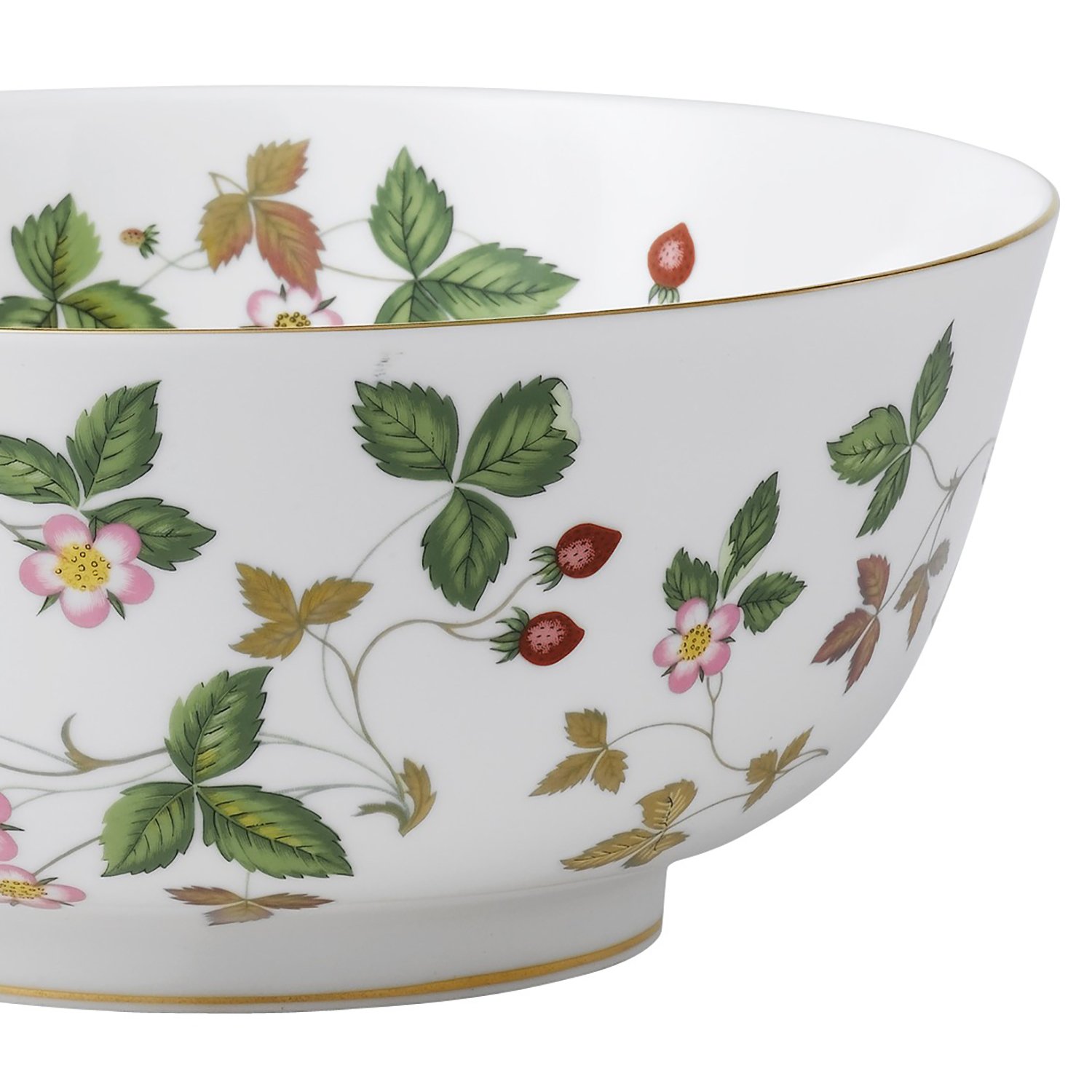 ウェッジウッド ❤︎ワイルドストロベリーサラダボール ウェッジウッド ワイルドストロベリー サラダボールラウンド20cm