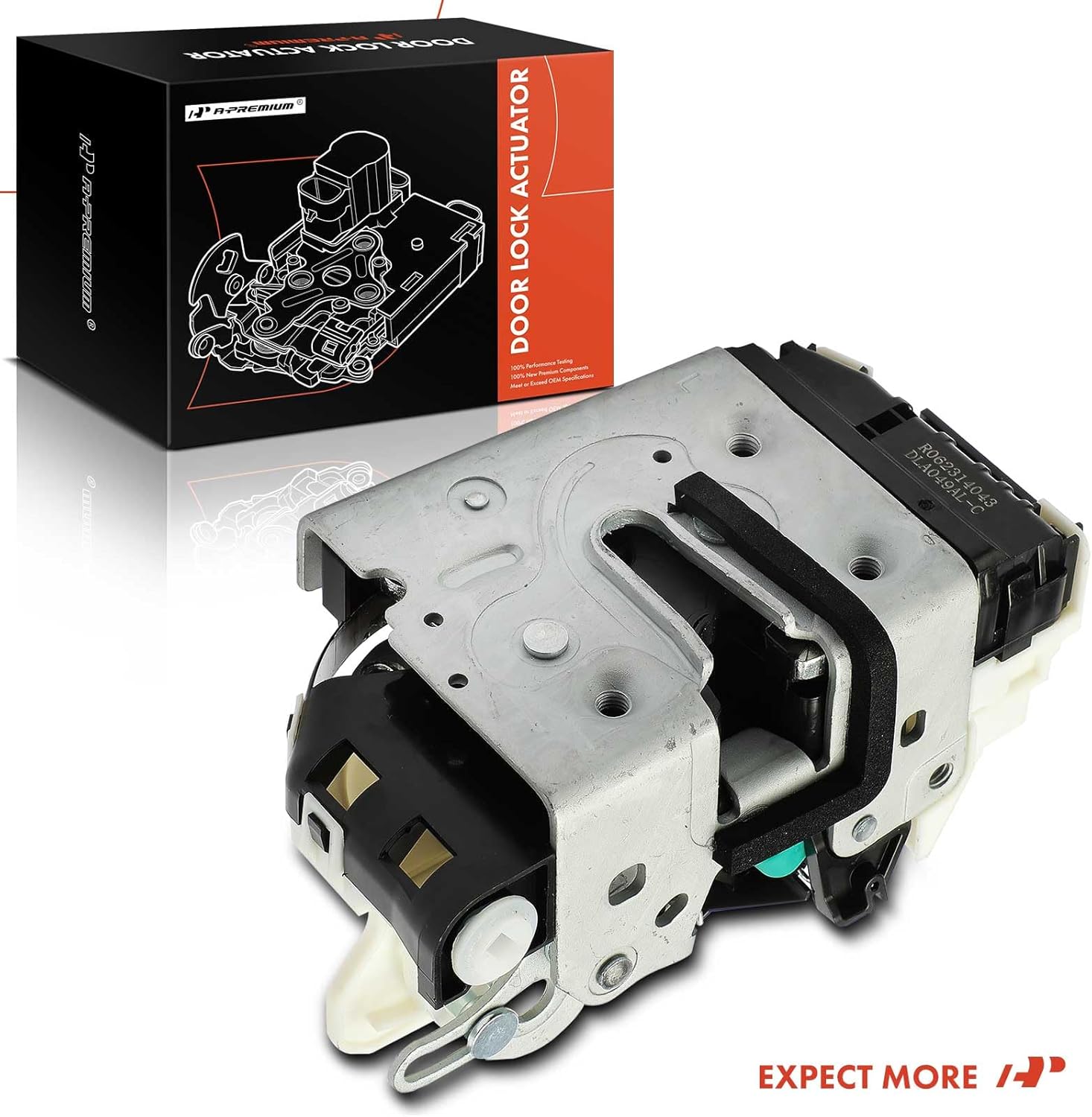 A-Premium Rear Left Driver Side Door Lock Actuator Compatible with Jeep Wrangler 2007-2017, Wrangler JK 2018