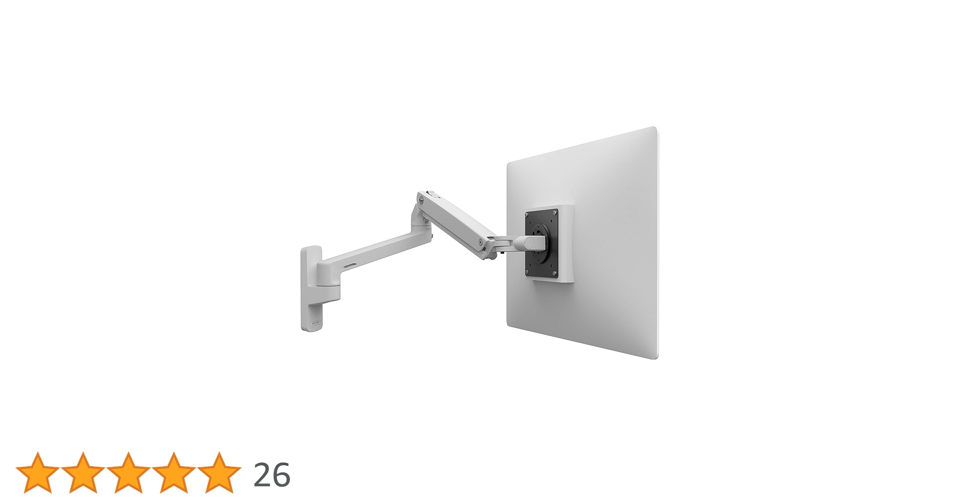 【美品】モニターアーム　エルゴトロンMXV　白 送料無料】 Ergotron エルゴトロン MXV デスクモニターアーム