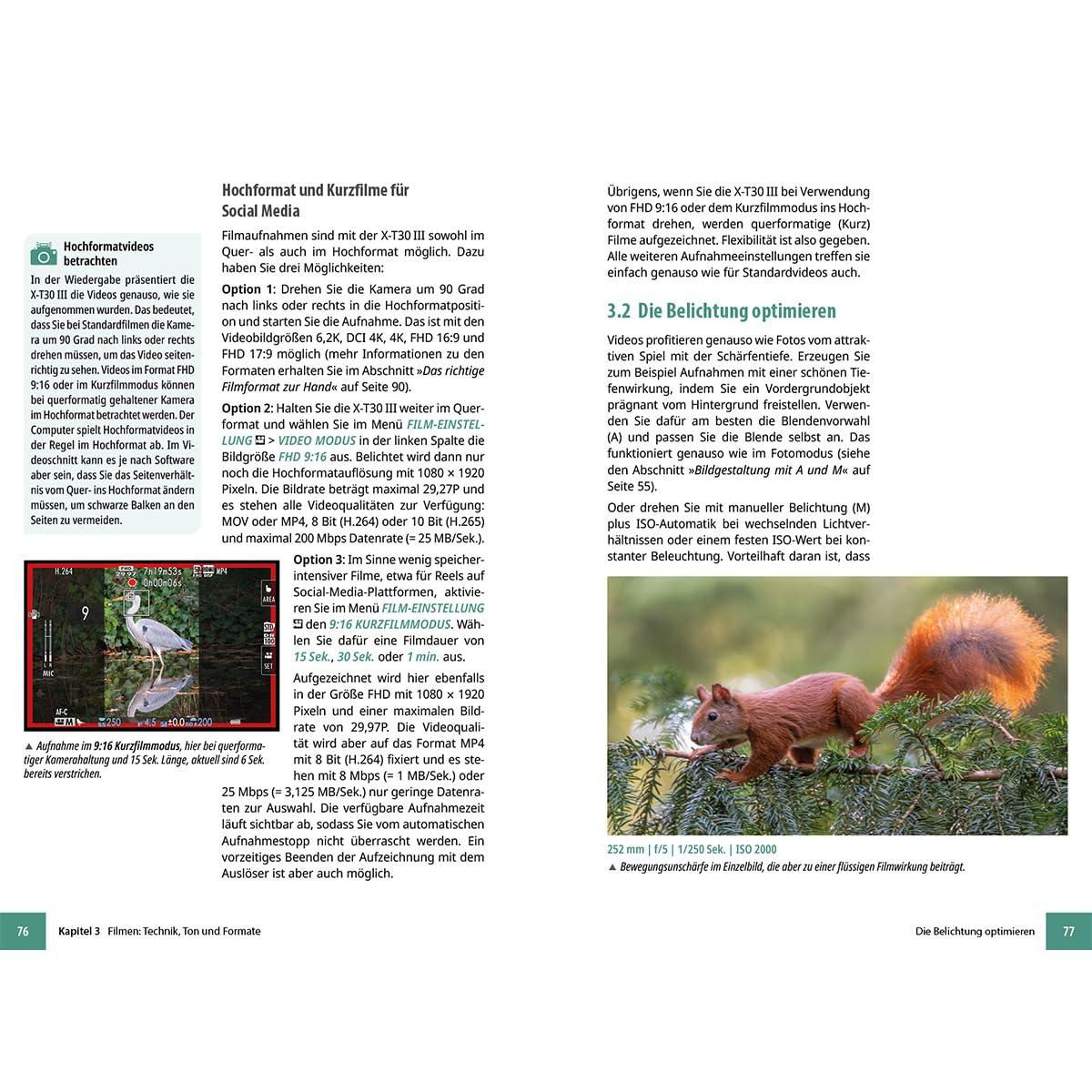 Fujifilm X-T30 III - Das umfangreiche Praxisbuch zu Ihrer Kamera: Verständliche Anleitungen und Beispiele - Wissen und Praxistipps von Profifotografen für perfekte Fotos und Videos