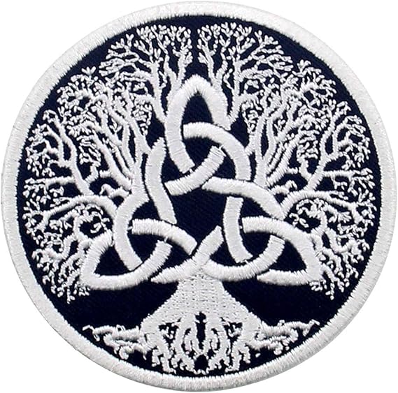 Aufnäher 'Mit Dir Für Immer' - Bestickt Zum Aufbügeln Oder Nähen 6,3x7,5cm