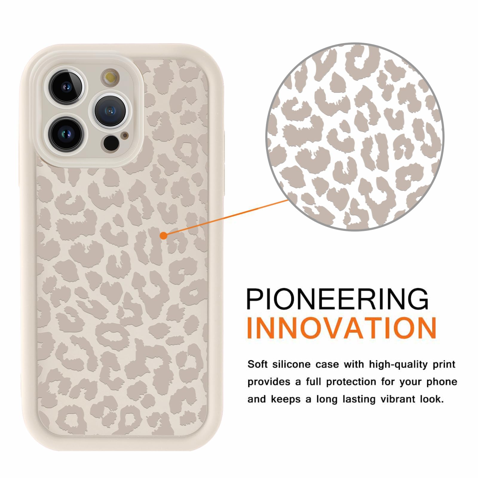 Bonita funda para iPhone 16 Pro de 6.3 pulgadas, diseño estético de leopardo negro, a prueba de golpes, suave, delgada, de TPU, para mujeres y niñas