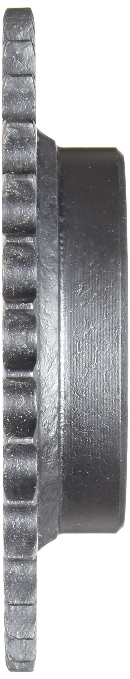 Martin Roller Chain Sprocket, Reboreable, Type B Hub, Single Strand, 40 Chain Size, 0.5