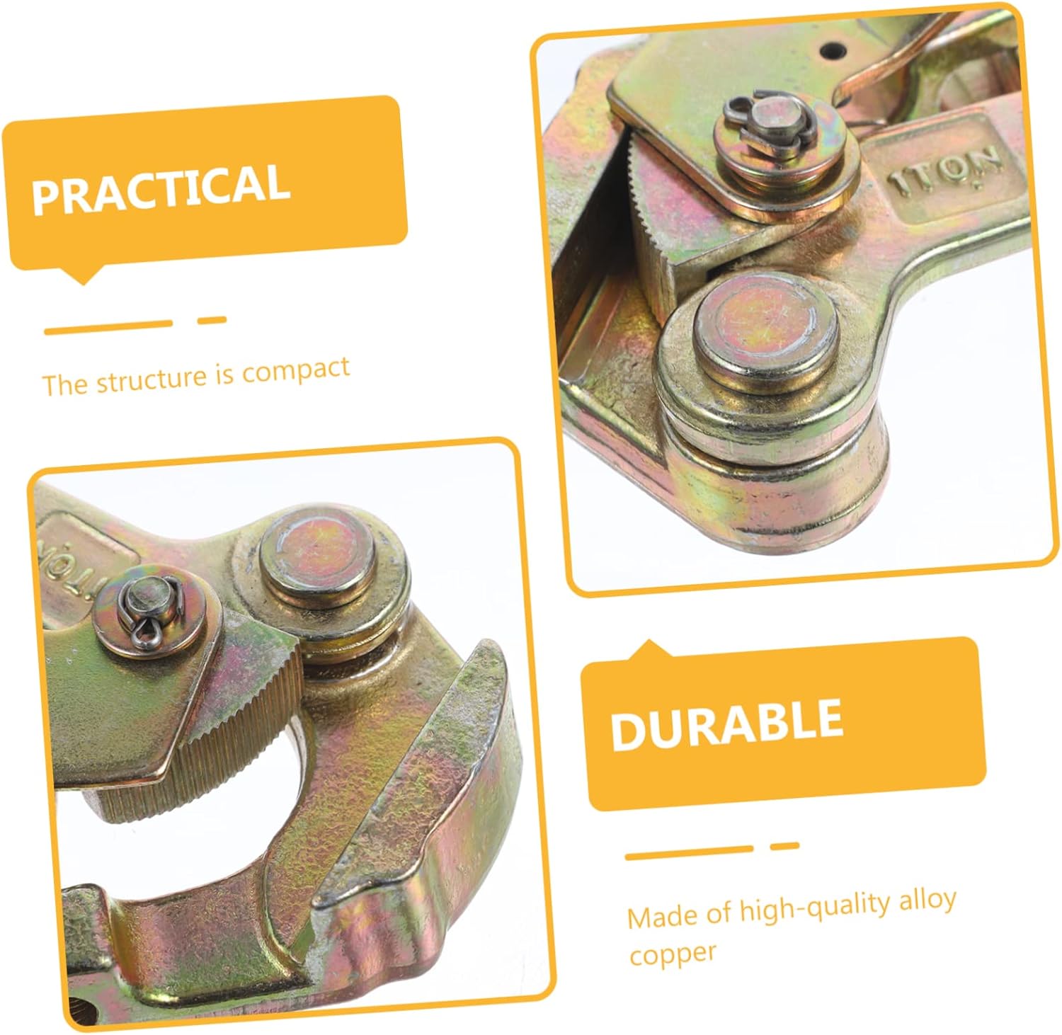 DOITOOL Wire Pulling Tool Multi-function Wire Gripper Non-skid Design for Cable Tightening and Pulling Construction for Electrical and Climbing Applications