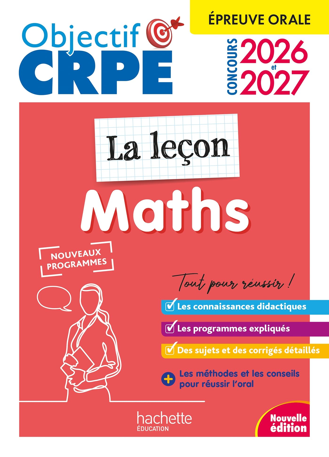 Objectif CRPE 2026-2027 - Maths - La leçon - épreuve orale d'admission