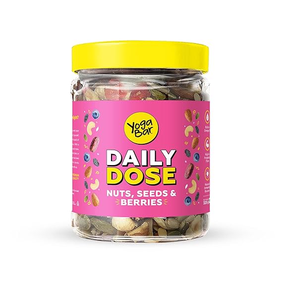 SuperHealthy Daily Dose Mixed Nuts, Seeds And Berries Organic Trail