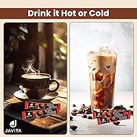 Vista 7 de Javita Café instantáneo Burn + Control con hierbas para controlar el peso: Garcinia cambogia y yerba mate, café delgado con ayuda de ejercicio, café