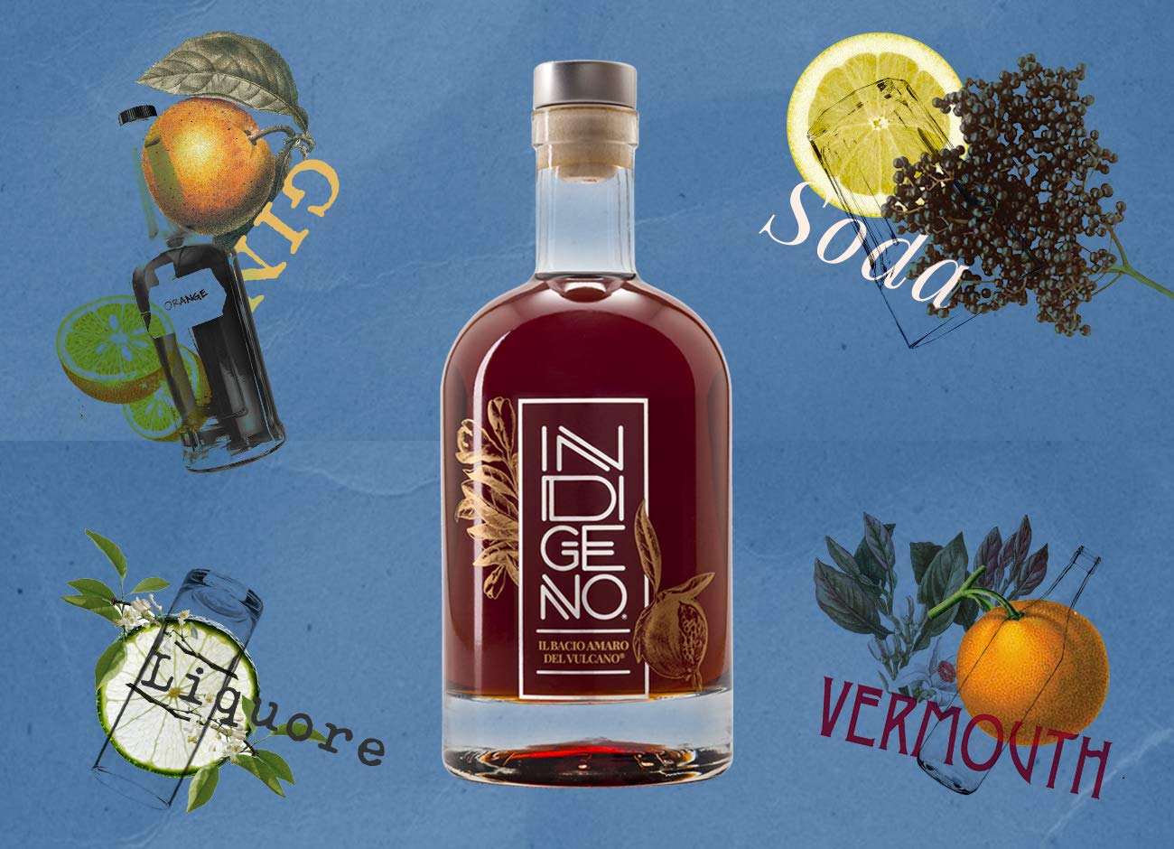 Indigeno Amaro di Melagrana 70 cl By Nelson Sicily