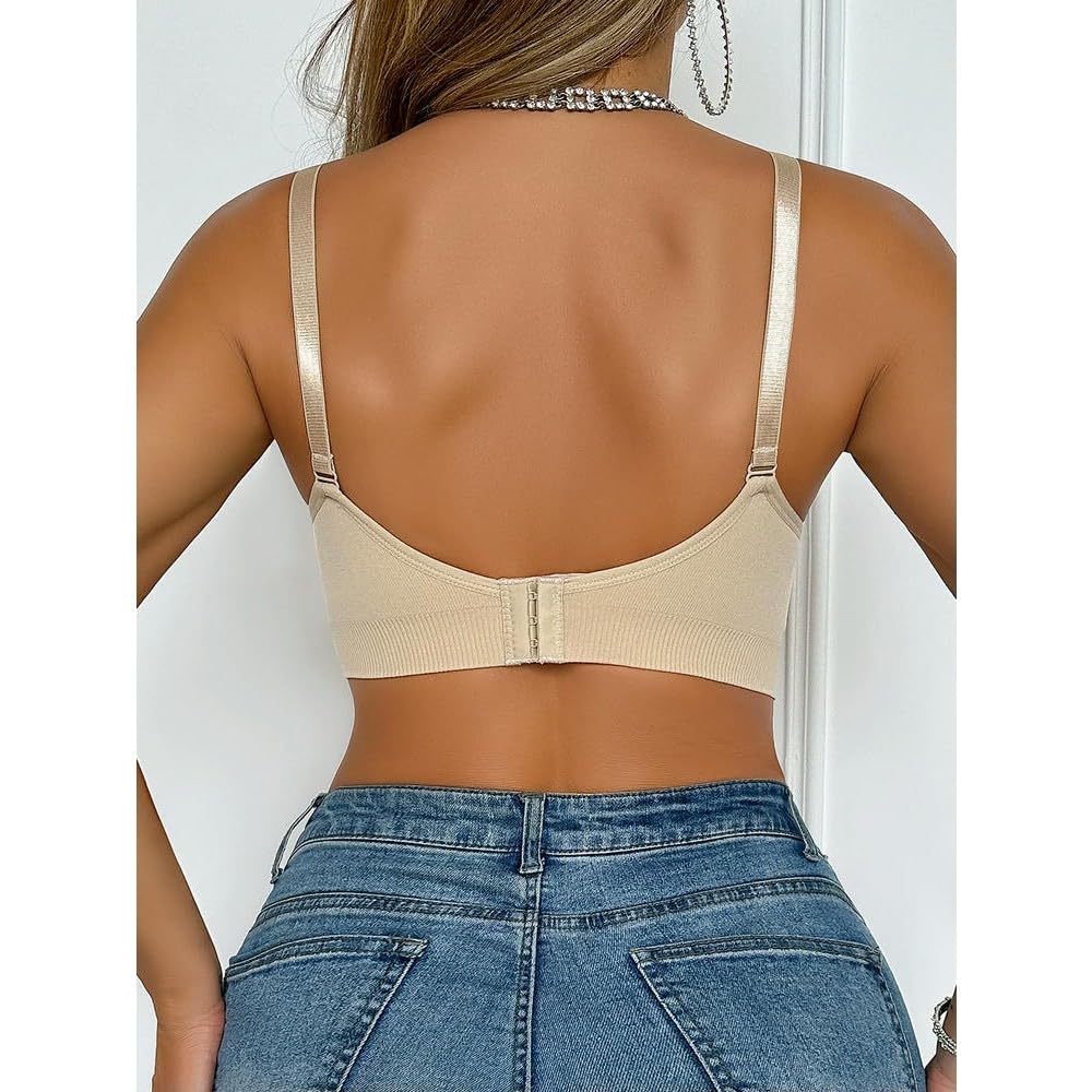 ZBDP - Bralette de lactancia para maternidad, maternidad, maternidad, maternidad, maternidad, pecho abierto, sin alambre, ropa interior para dormir
