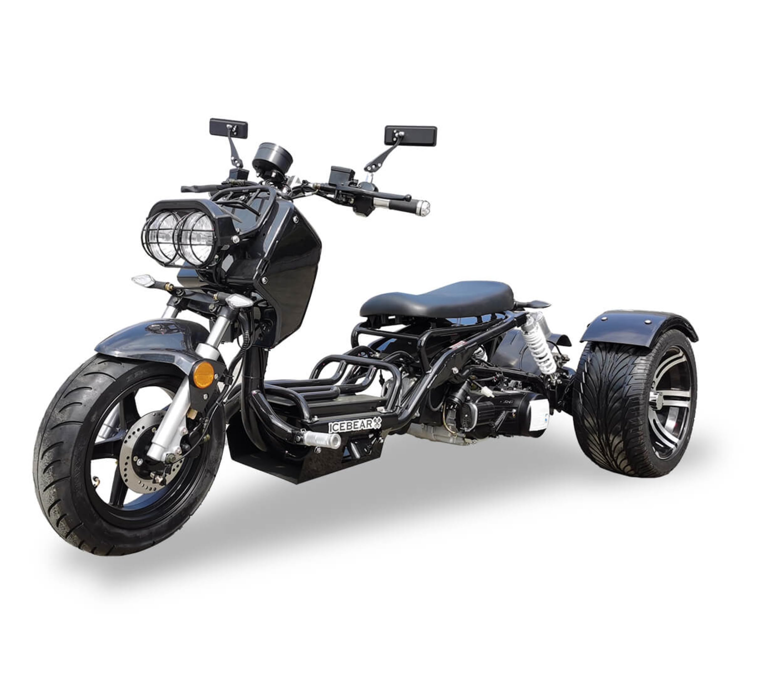 Amazon.com: 150CC Stretched Trike | 3-Wheel Motorcycle | ICEBEAR