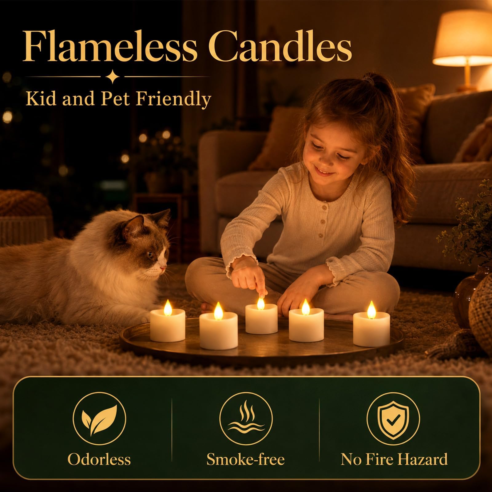 Candele da tè a LED, ricaricabili, con fiamma tremolante, con funzione timer, telecomando e stazione di ricarica, colore bianco, per Halloween, Natale, feste, 12 pezzi