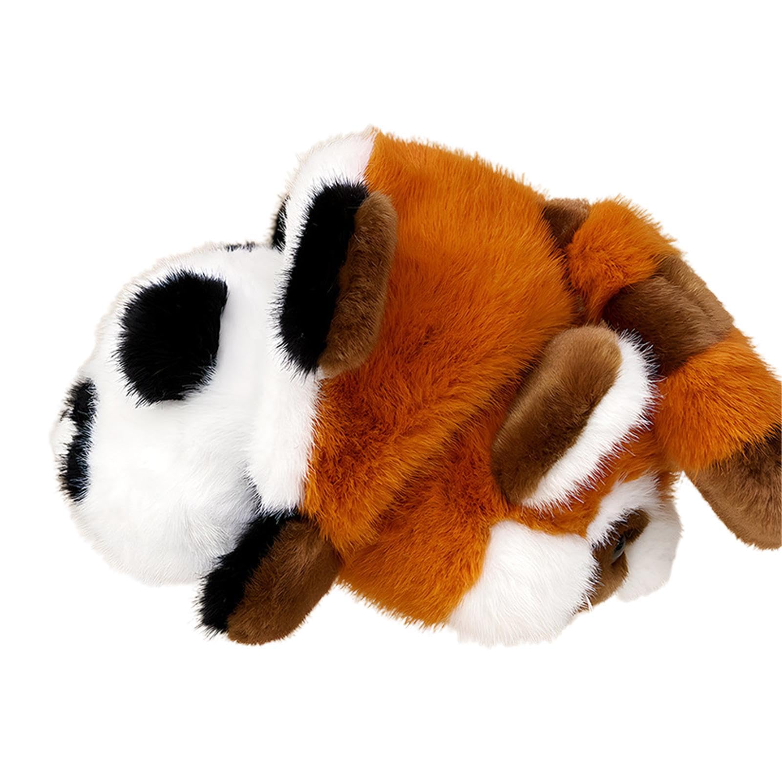 Panda Relleno,Oso Panda Relleno | Linda muñeca de Panda Rojo Reversible | Lindo muñeco de Peluche de Juguete de Peluche, cojín de sofá de Peluche de Oso Panda para Sala de Estar,