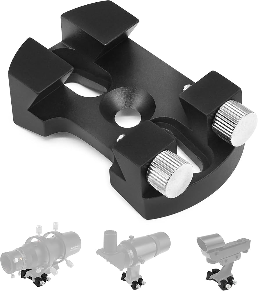 アクセサリー A Amazon.com : Astromania Universal Quick Release Finder Shoe Base